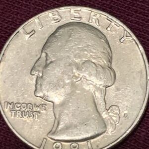 1981 Liberty Quarter Coin